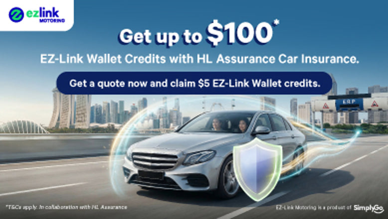 EZ-Link Motoring x HL Assurance campaign
