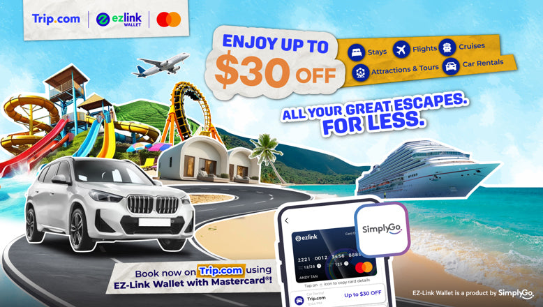 Trip.com x EZ-Link Wallet campaign